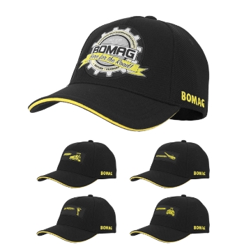 Picture of BOMAG Cap Mesh with 5 different motives
