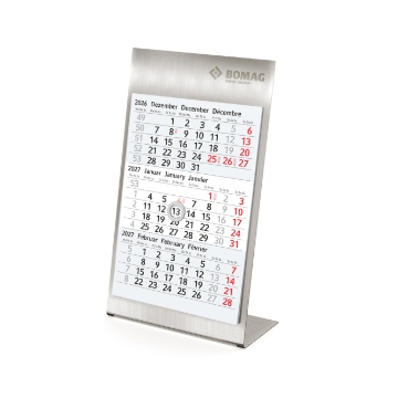 Picture of BOMAG Stainless Steel Desk Calendar 2027